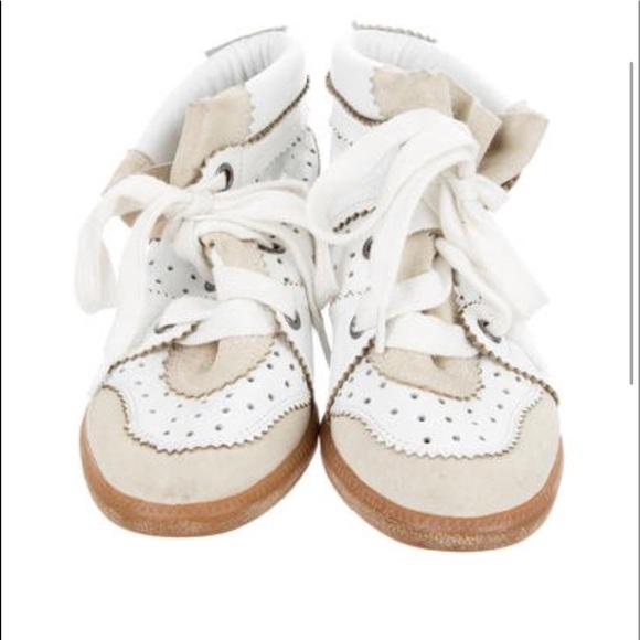 ISABEL MARANT 👻 Bobby Wedge Sneaker US 7 / FR 38 - Picture 6 of 6